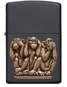 فندک زیپو Zippo 29409 (Three Monkeys)