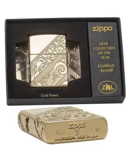 خریدفندک زیپو Zippo 29653 (Gold Plated Scroll) خریدفندک زیپو Zippo 29653 (Gold Plated Scroll)