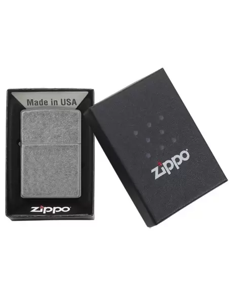 فندک زیپو Zippo 121FB (Antique Silver)