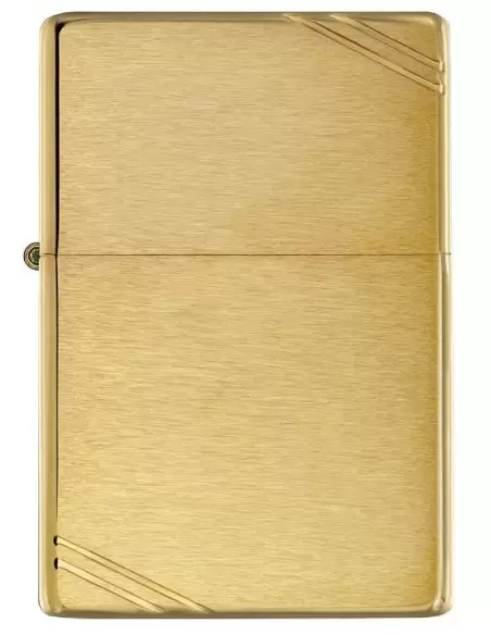 خرید فندک زیپو Zippo 240 (Brushed Brass Vintage)