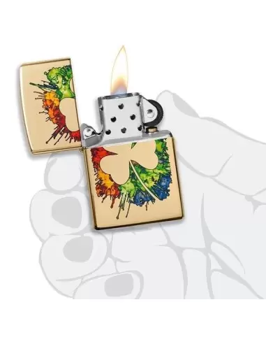 خریدفندک زیپو Zippo 49125 (Graffiti Clover)