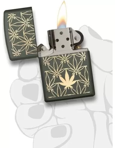 خریدفندک زیپو Zippo 29589 (Leaf Pattern Design)