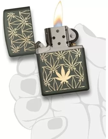 خریدفندک زیپو Zippo 29589 (Leaf Pattern Design)