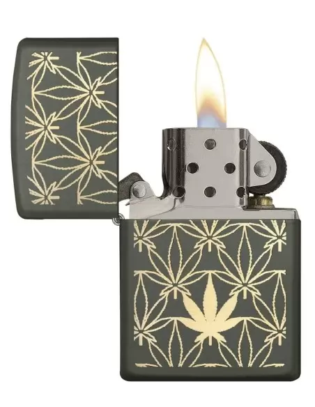 خریدفندک زیپو Zippo 29589 (Leaf Pattern Design)