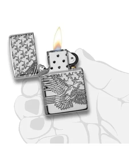 خرید فندک زیپو مدل Zippo 49027 (Patriotic)