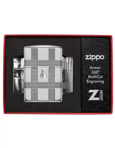 خرید فندک زیپو مدل Zippo 49079 ( Geometric Design)