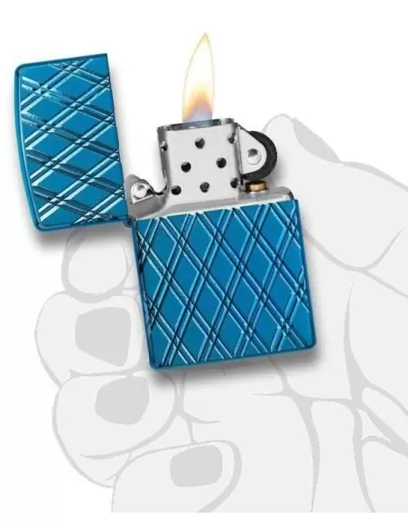 خرید فندک زیپو Zippo 29964 (Blue Diamonds)