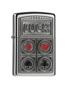 خریدفندک زیپو مدل Zippo 2004515 (Luck Cards 3D)
