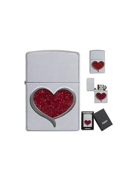 خرید فندک زیپو (Zippo 29410 (Glitter Heart