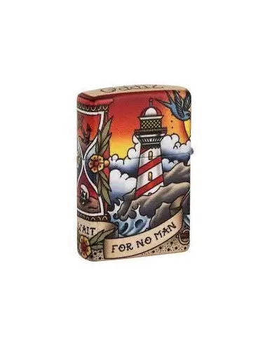 خرید فندک زیپو (Zippo 49532 (Nautical Tatto Design