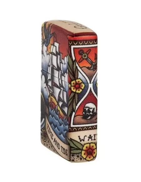 خرید فندک زیپو (Zippo 49532 (Nautical Tatto Design