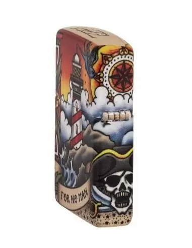 خرید فندک زیپو (Zippo 49532 (Nautical Tatto Design