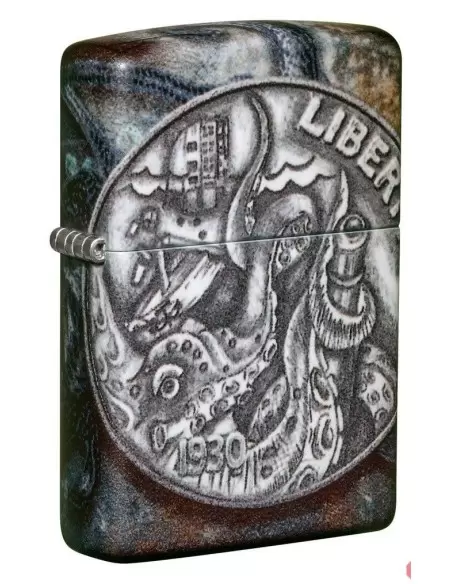 خریدفندک زیپو (Zippo 49434(Original Zippo Pirate Coin Design