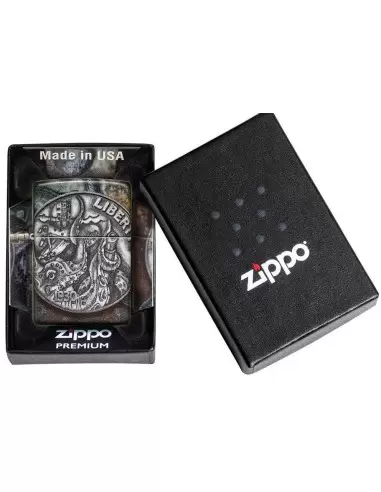 خریدفندک زیپو (Zippo 49434(Original Zippo Pirate Coin Design