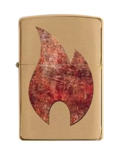 خرید فندک زیپو Zippo 29878 (204B RUSTY FLAME DESIGN)