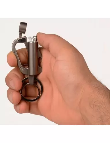 فندک بنزینی طرح دسته کلید طوسی SN-LIHN-2101-72