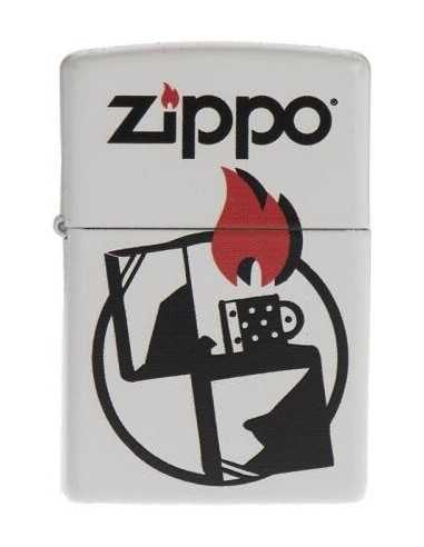 قیمت خرید فندک زیپو مدل Zippo 29194 (White Matte)