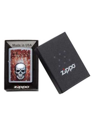 فندک زیپو جمجمه زنگ زده Zippo 29870 (Rusted Skull Design)