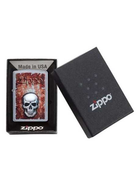 فندک زیپو جمجمه زنگ زده Zippo 29870 (Rusted Skull Design)