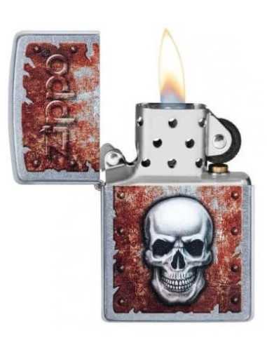 فندک زیپو جمجمه زنگ زده Zippo 29870 (Rusted Skull Design)