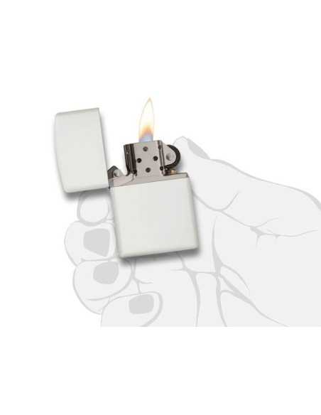 فندک زیپو سفید مات Zippo 214 (REGULAR WHITE MATTE) فندک زیپو سفید مات Zippo 214 (REGULAR WHITE MATTE)