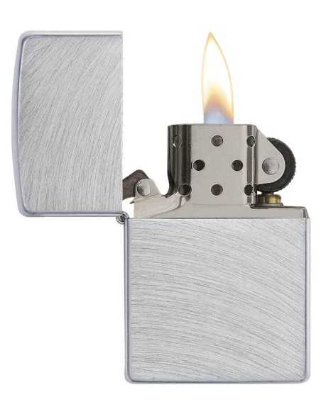 فندک زیپو قوس نقره ای Zippo 24647 (Chrome Arch)