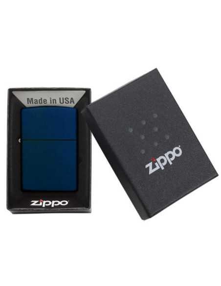 فندک زیپو سرمه ای مات Zippo 239 (Navy Matte)