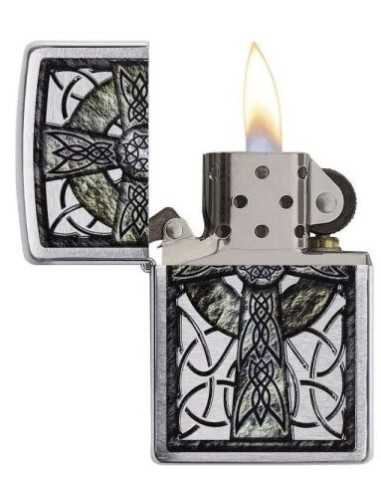 فندک زیپو طراحی صلیب Zippo 29622 (Celtic Cross Design)