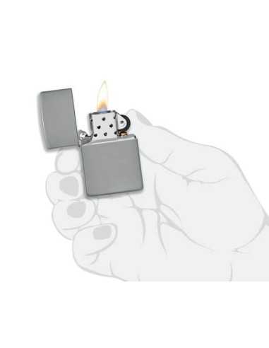 فندک زیپو طوسی مات Zippo 49452 (Flat Grey)