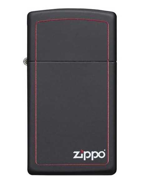 فندک زیپو Zippo 1618ZB (Slim Black Matte Border)
