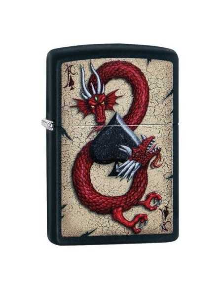 فندک زیپو طرح اژدها Zippo 29840 (Dragon Ace)