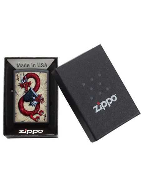 فندک زیپو طرح اژدها Zippo 29840 (Dragon Ace)