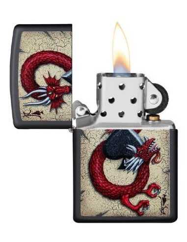 فندک زیپو طرح اژدها Zippo 29840 (Dragon Ace)