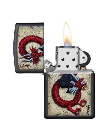 فندک زیپو طرح اژدها Zippo 29840 (Dragon Ace)