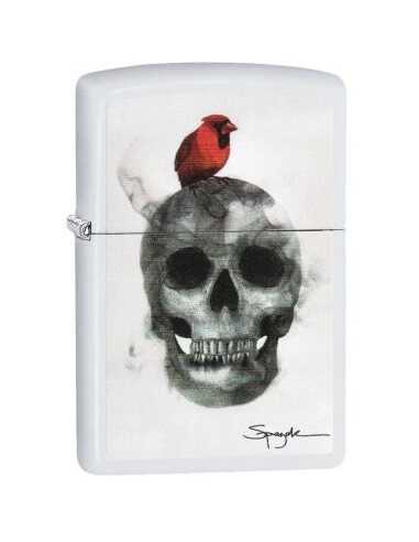 فندک زیپو جمجمه و پرنده Zippo 29644 (SPAZUK)
