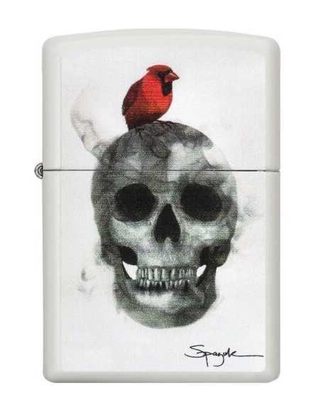 خرید فندک زیپو جمجمه و پرنده Zippo 29644 (SPAZUK)