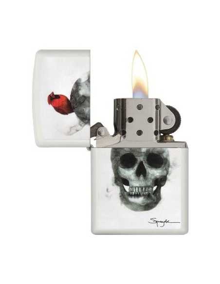 فندک زیپو جمجمه و پرنده Zippo 29644 (SPAZUK)
