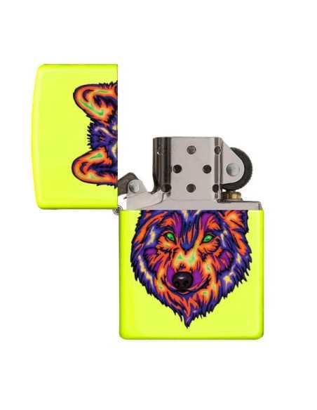 فندک زیپو طرح گرگ Zippo 29639 (WOLF)