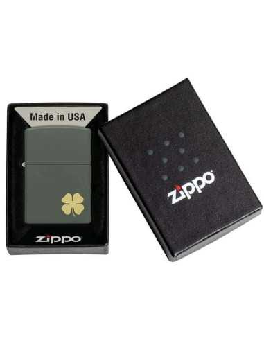 فندک زیپو Zippo 49796 (FOUR LEAF CLOVER DESIGN)