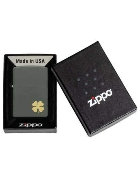 فندک زیپو Zippo 49796 (FOUR LEAF CLOVER DESIGN)