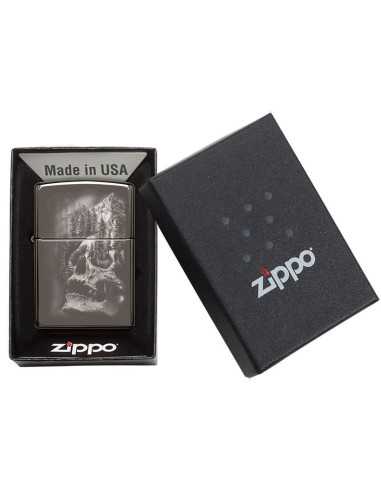 فندک زیپو Zippo 49141 (SKULL MOUNTAIN DESIGN)