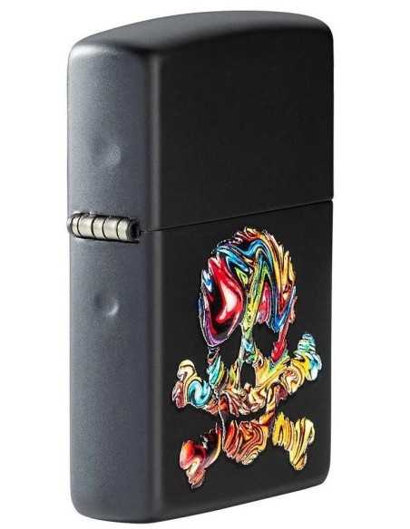 فندک زیپو طرح جمجمه Zippo 49187 (SKULL DESIGN)
