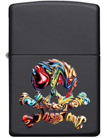 خرید فندک زیپو طرح جمجمه Zippo 49187 (SKULL DESIGN)