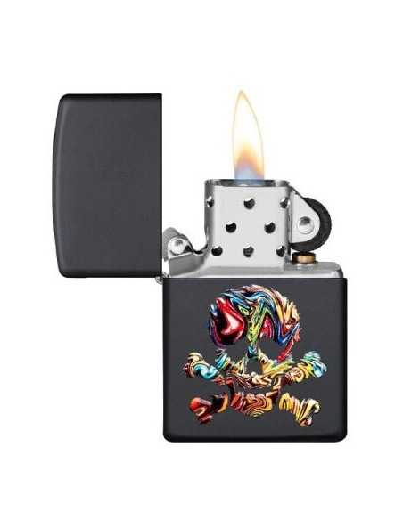 فندک زیپو طرح جمجمه Zippo 49187 (SKULL DESIGN)