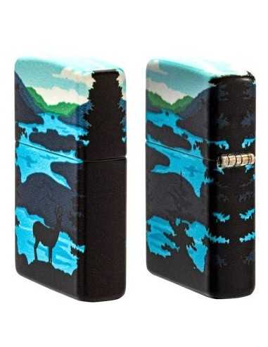 فندک زیپو Zippo 49483 (DEER LANDSCAPE DESIG)