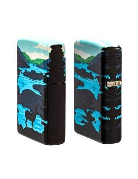 فندک زیپو Zippo 49483 (DEER LANDSCAPE DESIG)