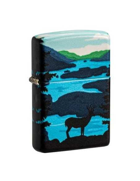 فندک زیپو Zippo 49483 (DEER LANDSCAPE DESIG)