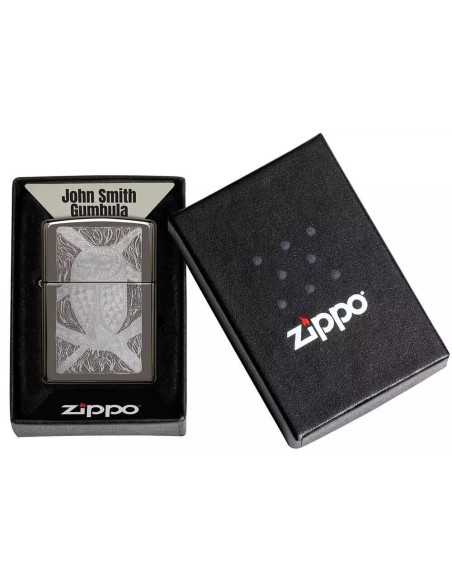 فندک زیپو طرح جغد Zippo 49612 (JOHN SMITH GUMBULA)
