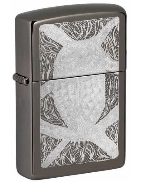 فندک زیپو طرح جغد Zippo 49612 (JOHN SMITH GUMBULA)