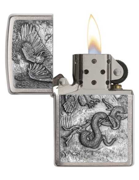 فندک زیپو عقاب و مار Zippo 29637 (EAGLE VS SNAKE)